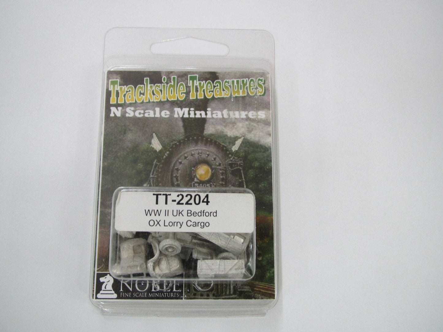 Trackside Treasures TT - 2204 N WWII United Kingdom Bedford OX Lorry Cargo, Cast Lead Vehicle Kit - House of Trains