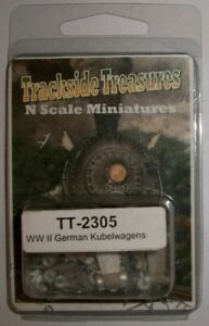 Trackside Treasures TT - 2305 N World War II German Kubelwagens, Cast Lead Vehicle Kit - House of Trains