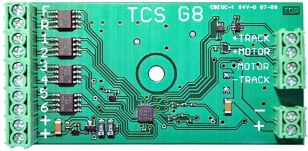 Train Control Systems 1303 G8, DCC, 8 Function, G - Scale Decoder - House of Trains