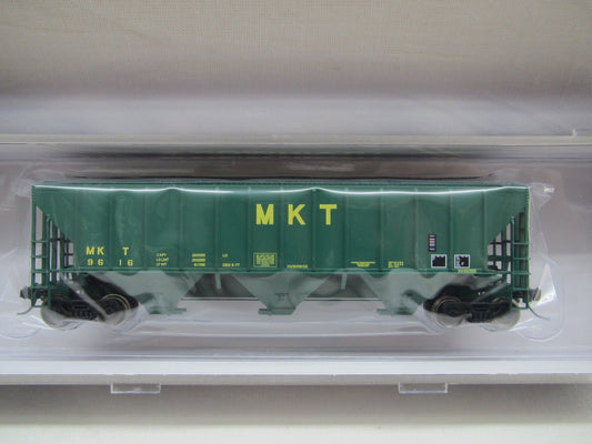 Trainworx 24472 - 05 N, PS2CD 4427 Covered Hopper, Missouri Kansas Texas, MKT, 9616 - House of Trains