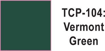 Tru Color TCP - 104 Vermont Green Paint 1 ounce - House of Trains
