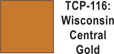 Tru Color TCP - 116 Wisconsin Central Gold Paint 1 ounce - House of Trains
