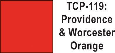 Tru Color TCP-119 Providence and Worcester Orange Paint 1 ounce - House of Trains