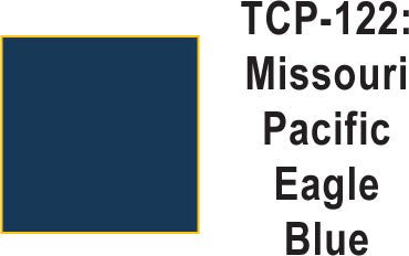 Tru Color TCP - 122 Missouri Pacific Eagle Blue Paint 1 ounce - House of Trains
