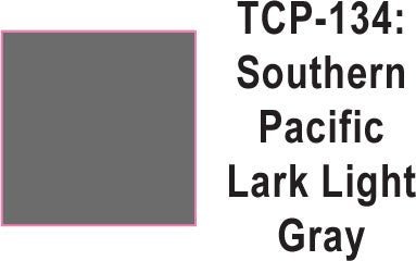 Tru Color TCP - 134 Southern Pacific Lark Light Gray Paint 1 ounce - House of Trains