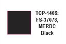 Tru Color TCP - 1406, FS 37078, MERDC, Black Paint, 1 Ounce - House of Trains