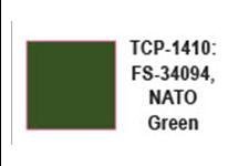 Tru Color TCP - 1410, FS 34094, NATO, Green Paint, 1 Ounce - House of Trains