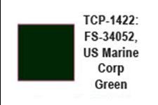 Tru Color TCP - 1422, FS 34052, USMC Green Paint, 1 Ounce - House of Trains