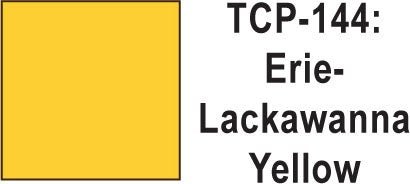 Tru Color TCP - 144 Erie Lackawana Yellow, Paint (1 Ounce) - House of Trains