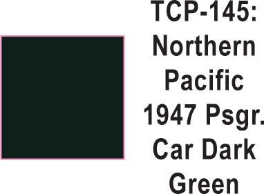 Tru Color TCP - 145 Northern Pacific 1947 Pullman Green 1 Fluid Ounce - House of Trains