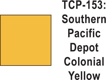 Tru Color TCP - 153 Southern Pacific Depot Colonial Yellow Paint 1 ounce - House of Trains