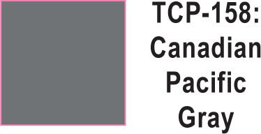 Tru Color TCP - 158 Canadian Pacific Gray 1 Fluid Ounce Paint - House of Trains
