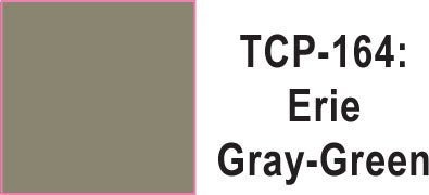 Tru Color TCP - 164 Erie Gray Green, Paint (1 Ounce) - House of Trains