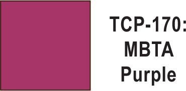 Tru Color TCP - 170 Massachusetts Bay Transportation Authority (MBTA) Purple Paint 1 ounce - House of Trains