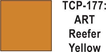 Tru Color TCP - 177 American Refrigerator Transit Company Reefer Yellow Paint 1 ounce - House of Trains