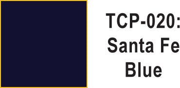 Tru Color TCP-20 Santa Fe Blue Paint 1 ounce - House of Trains