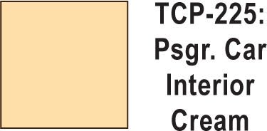 Tru Color TCP - 225 Passenger Car Interior Cream Paint 1 ounce - House of Trains