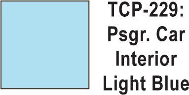 Tru Color TCP - 229 Passenger Car Interior Light Blue Paint 1 ounce - House of Trains
