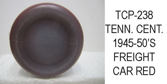 Tru Color TCP - 238 Tennessee Central, Freight Car Red, 1945 - 1950's Paint 1 ounce - House of Trains