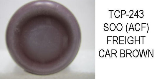 Tru Color TCP-243 SOO, ACF, Freight Car Brown 1 ounce - House of Trains