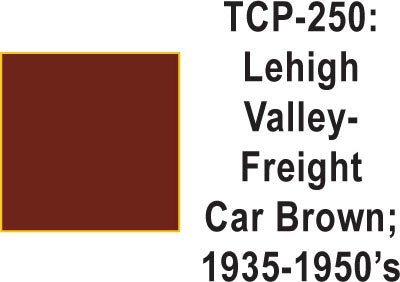 Tru Color TCP - 250 Lehigh Valley Freight Car Red 1 Fluid Ounce - House of Trains