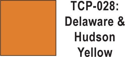 Tru Color TCP - 28 Delaware and Hudson Yellow Paint 1 ounce - House of Trains