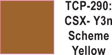 Tru Color TCP-290 CSX Yn3 Yellow 1 ounce - House of Trains