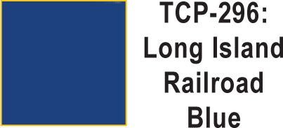Tru Color TCP - 296 Long Island Railway Blue Paint 1 ounce - House of Trains
