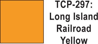 Tru Color TCP - 297 Long Island Railway Yellow Paint 1 ounce - House of Trains
