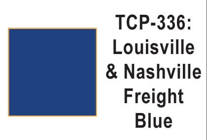 Tru Color TCP - 336 Louisville and Nashville, Freight Blue, Paint 1 ounce - House of Trains