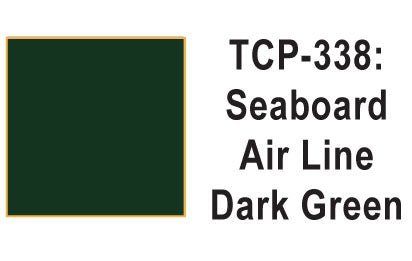 Tru Color TCP - 338 Seaboard Air Lines, Dark Green, Paint 1 ounce - House of Trains