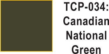Tru Color TCP - 34 Canadian National Green Paint 1 ounce - House of Trains