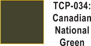 Tru Color TCP - 34 Canadian National Green Paint 1 ounce - House of Trains