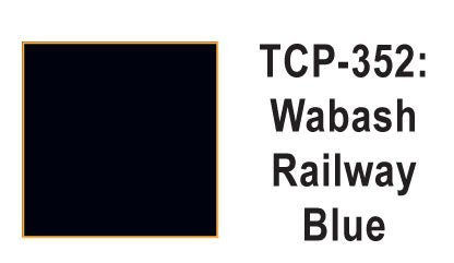 Tru Color TCP - 352 Wabash, Blue, Paint 1 ounce - House of Trains