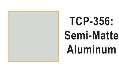 Tru Color TCP - 356 Semi - Matte Aluminum, Paint 1 ounce - House of Trains