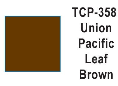 Tru Color TCP - 358 Union Pacific, Leaf Brown, Paint 1 ounce - House of Trains