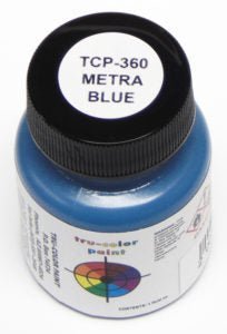 Tru Color TCP - 360 Metra Blue, Paint 1 ounce - House of Trains