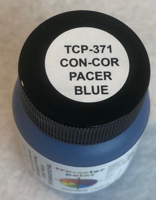 Tru Color TCP - 371 Con - Cor, Pacer Blue, Paint 1 ounce - House of Trains