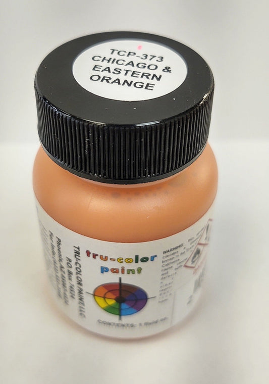Tru Color TCP - 373 Chicago and Eastern, Orange, Paint 1 ounce - House of Trains
