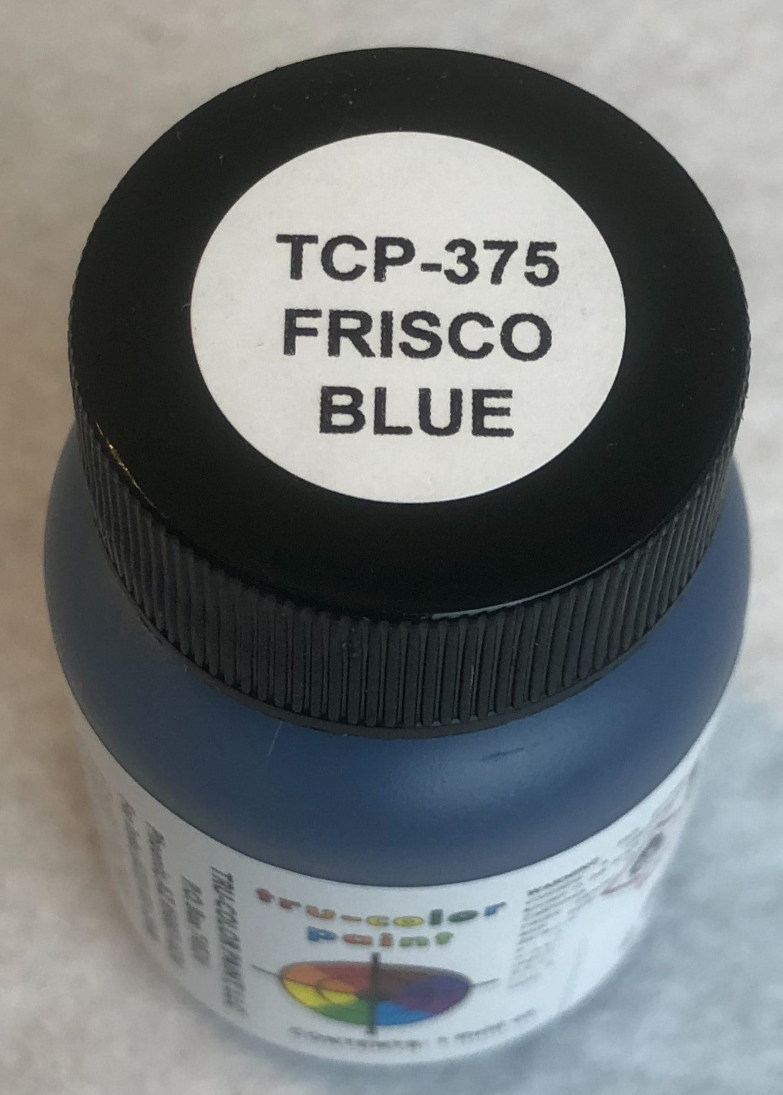 Tru Color TCP - 375 Frisco, Blue, Paint 1 ounce - House of Trains