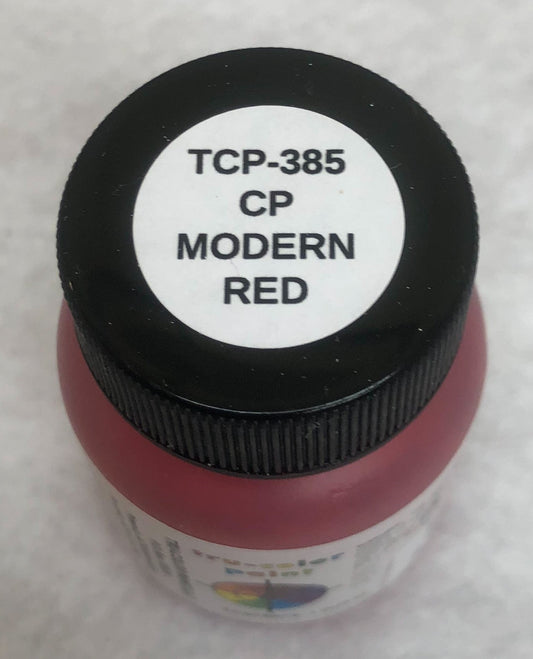 Tru Color TCP - 385 Canadian Pacific Rail, Modern Red, Paint 1 ounce - House of Trains