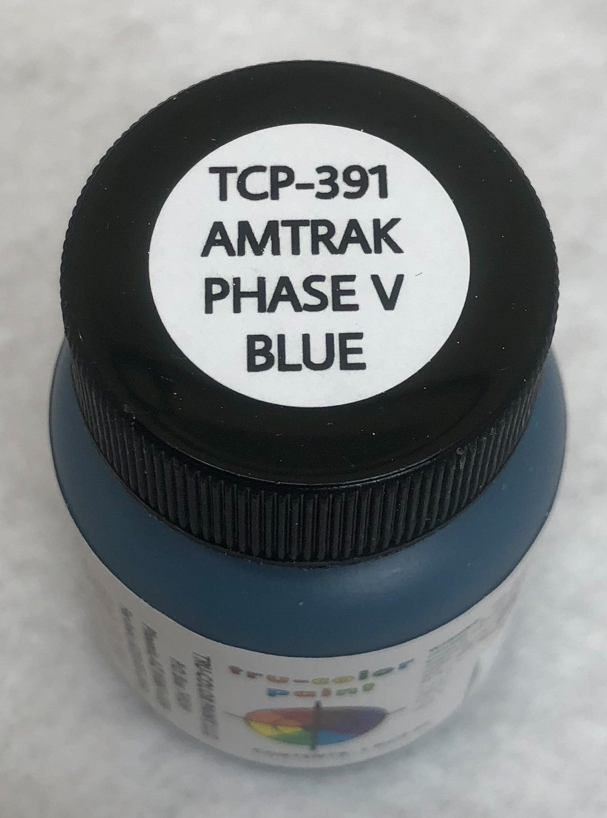 Tru Color TCP - 391 Amtrak, Phase V Blue, Paint 1 ounce - House of Trains