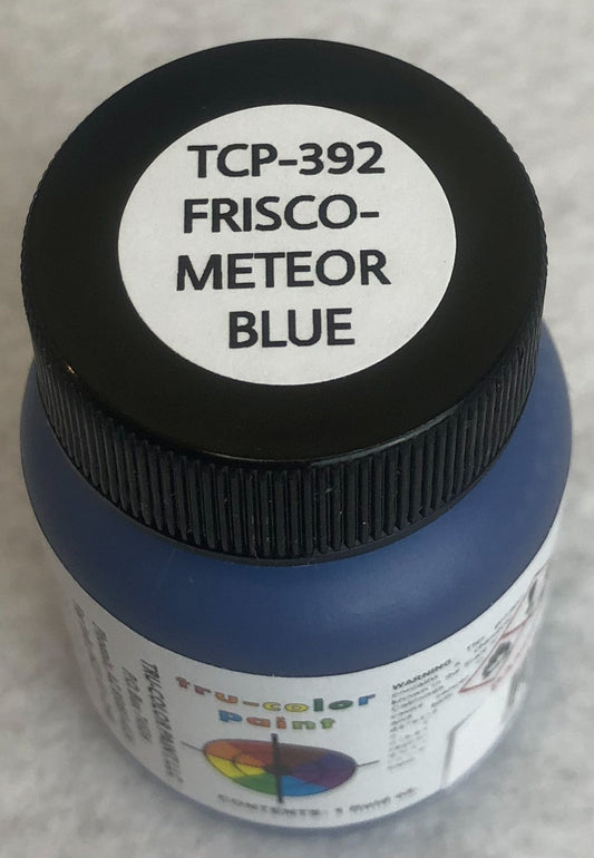 Tru Color TCP - 392 Frisco, Meteor Blue, Paint 1 ounce - House of Trains