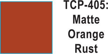 Tru Color TCP - 405 Matte Orange Rust, Paint 1 ounce - House of Trains