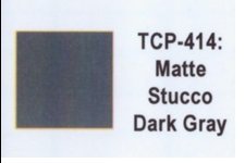 Tru Color TCP - 414 Matte Dark Grey Stucco, Paint 1 ounce - House of Trains