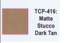 Tru Color TCP - 416 Matte Dark Tan Stucco, Paint 1 ounce - House of Trains