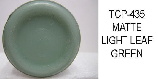 Tru Color TCP - 435 Matte Light Leaf Green, Paint 1 ounce - House of Trains
