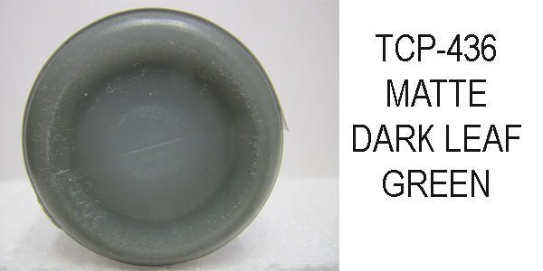 Tru Color TCP - 436 Matte Dark Leaf Green, Paint 1 ounce - House of Trains