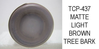 Tru Color TCP - 437 Matte Light Brown, Tree Bark, Paint 1 ounce - House of Trains