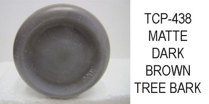 Tru Color TCP - 438 Matte Dark Brown, Tree Bark, Paint 1 ounce - House of Trains